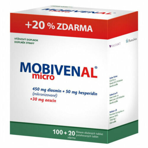 Mobivenal micro tbl.100+20 porovnat ceny