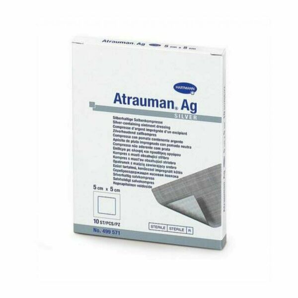Kompres Atrauman AG sterilní 5x5 cm/10 ks porovnat ceny
