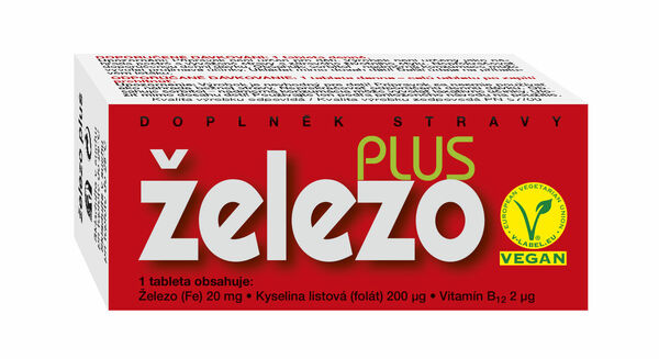 Naturvita Železo Plus 60 tablet porovnat ceny