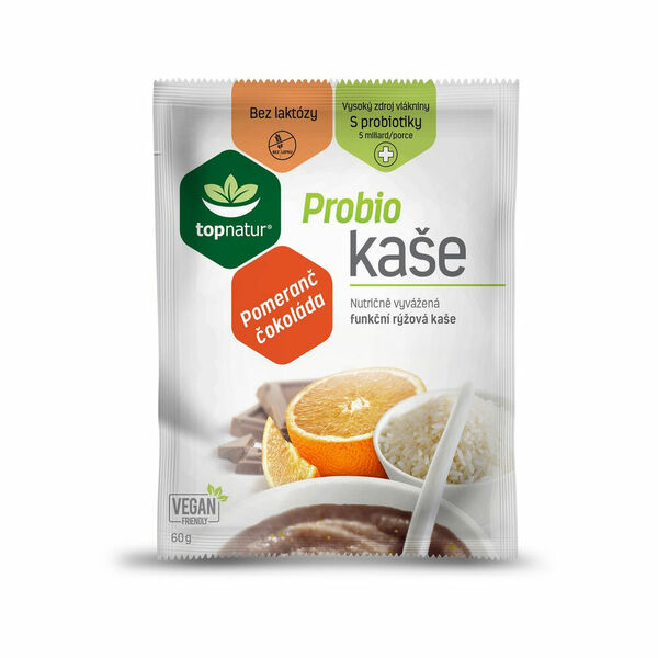 TOPNATUR Probio kaše Pomeranč čokoláda 60 g porovnat ceny