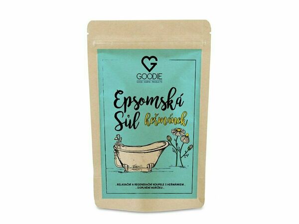 GOODIE Epsomská sůl s heřmánkem 250g porovnat ceny