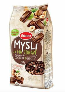 Emco Mysli sypané Čokoláda a ořechy 750g porovnat ceny