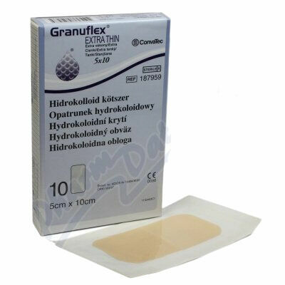 Granuflex E-THIN 5x10cm 10ks porovnat ceny