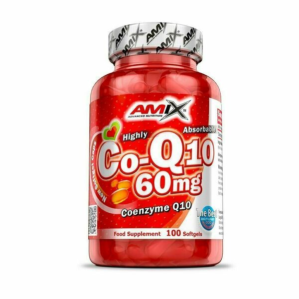 Amix Coenzyme Q10 60mg, 100 tobolek porovnat ceny