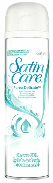 Gillette Satin Care Pure&Delicate gel na holení 200ml porovnat ceny
