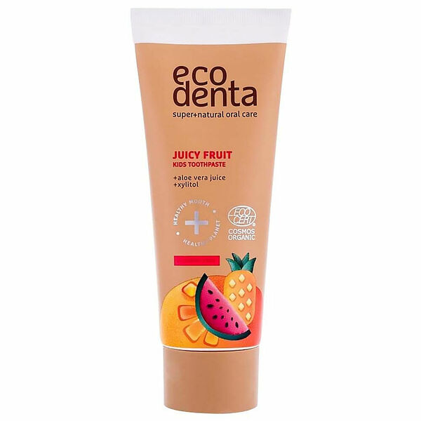 ECODENTA Cosmos Organic Juicy Fruit zubní pasta 75 ml porovnat ceny