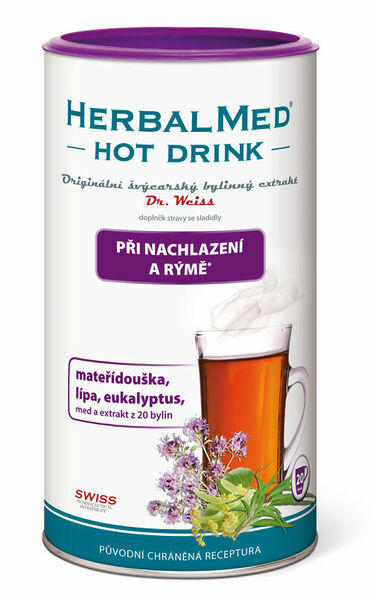 Dr.Weiss  HerbalMed Hot drink Dr. Weiss nachlazení rýma + vit.C 180g porovnat ceny