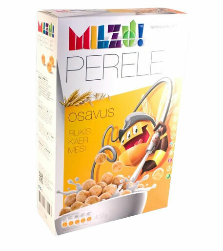 Milzu! Cereální kuličky s medem 400g porovnat ceny