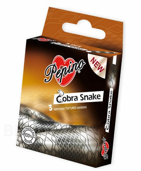 Prezervativ - kondom Pepino Cobra Snake 3ks porovnat ceny