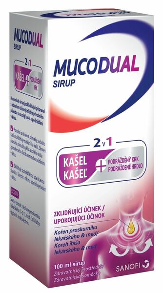 Mucodual sirup 2v1 2,5g/100ml porovnat ceny