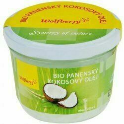 Wolfberry Bio panenský kokosový olej 200ml porovnat ceny