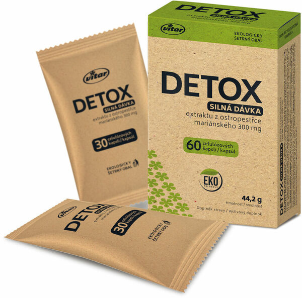 VITAR Detox EKO 60 kapslí porovnat ceny
