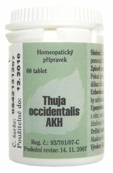 AKH Thuja Occidentalis 60 tablet porovnat ceny