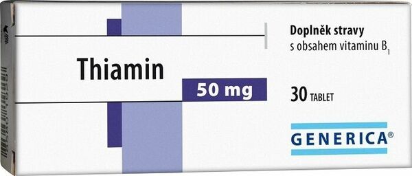 Generica Thiamin 30 tablet porovnat ceny