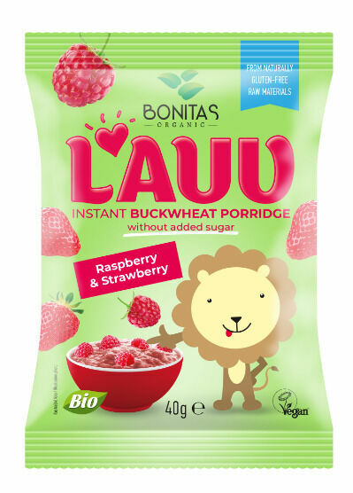 BONITAS  LAUV BIO Rýžová kaše maliny + jahody 40g porovnat ceny