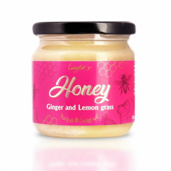 LADYLAB Med ginger a lemongrass 250 g porovnat ceny