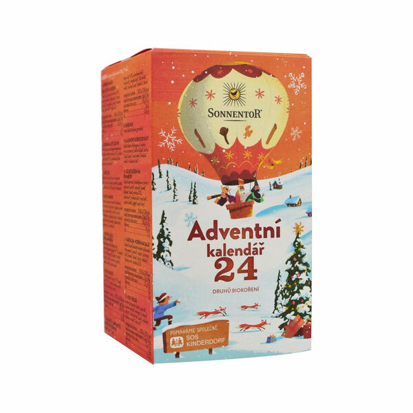 SONNENTOR Bio Adventní kalendář koření 24 druhů 116g porovnat ceny