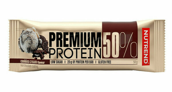 Nutrend Premium protein 50 bar cookies cream 50g porovnat ceny