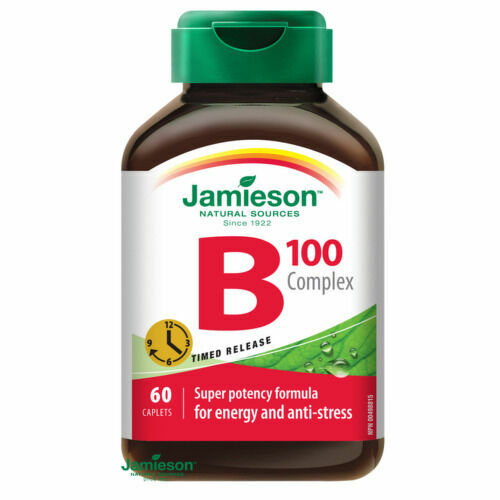 JAMIESON B-komplex 100mg s postupným uvolň.tbl.60 porovnat ceny