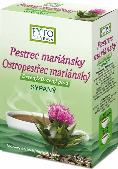 Fytopharma Ostropestřec plod drcený 130g porovnat ceny