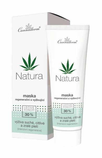 Cannaderm NATURA regenerační vyživující maska 75g porovnat ceny