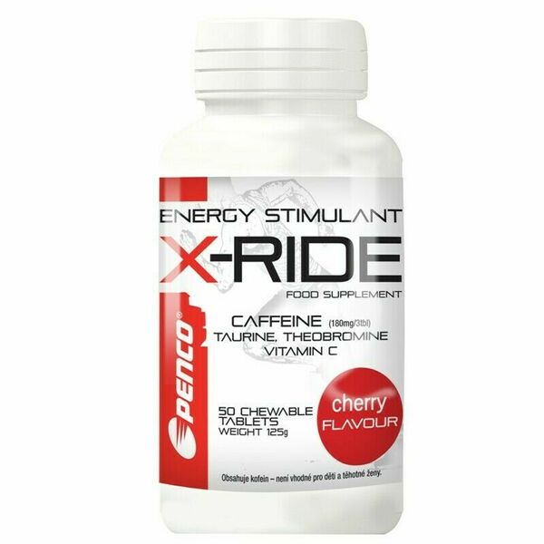 PENCO Energy stimulant X-RIDE 50tbl Cherry porovnat ceny