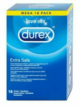 Durex Sex Extra Safe 18ks porovnat ceny