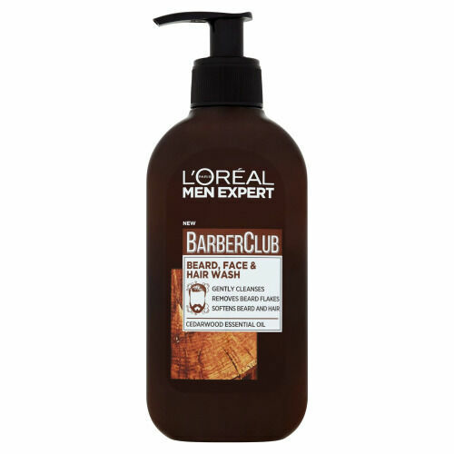 L'Oréal Paris Men Expert Barber Club čisticí gel na vousy, tvář a vlasy 3v1 200ml porovnat ceny