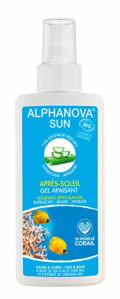 Alphanova SUN BIO Zklidňující gel po opalování 125 ml porovnat ceny