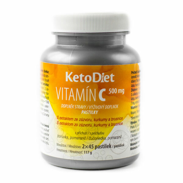 KETODIET Vitamín C 90 tablet porovnat ceny