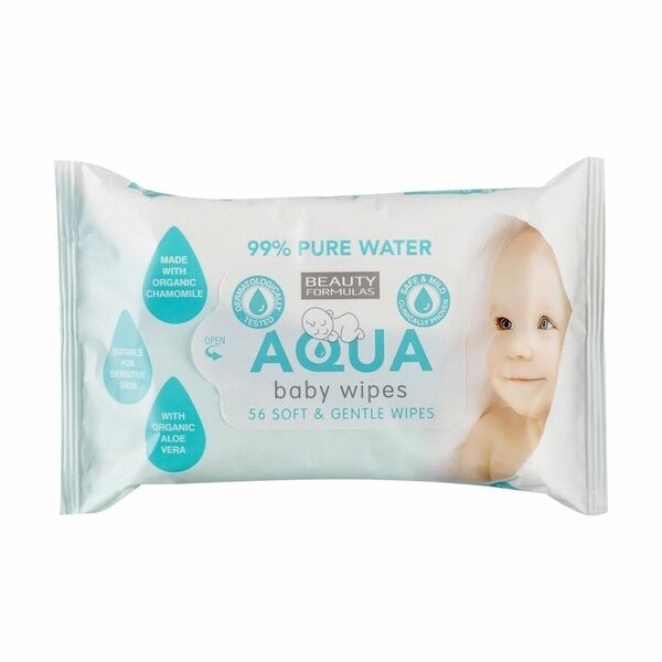 Beauty Formulas Dětské vlhčené ubrousky 56ks porovnat ceny