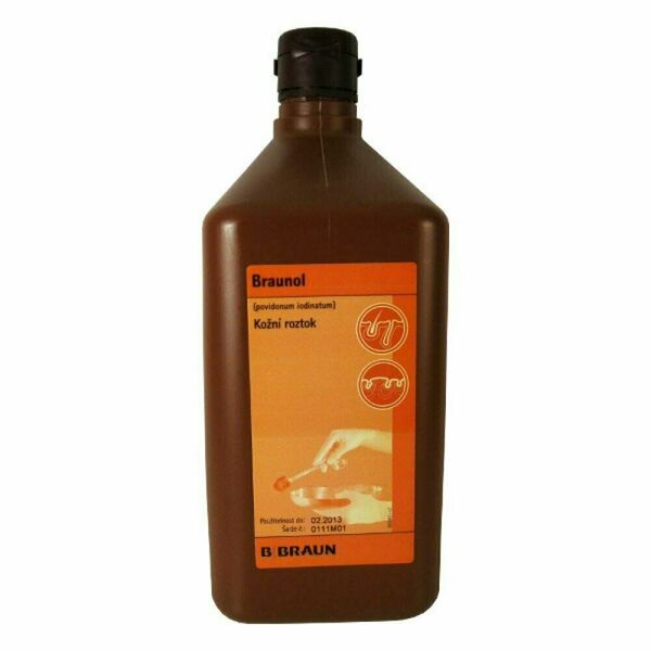 B.BRAUN Braunol Roztok k zev. užití 1000 ml porovnat ceny