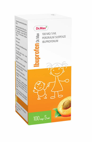 Dr.Max IBUPROFEN 100mg/5ml perorální suspenze 100 ml porovnat ceny