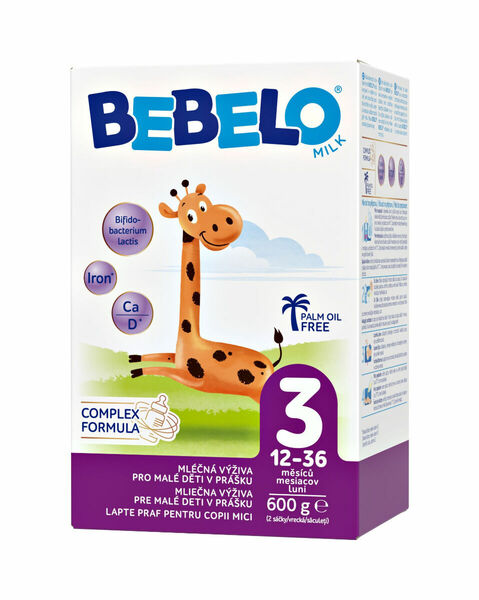 BEBELO MILK 3 600 g porovnat ceny
