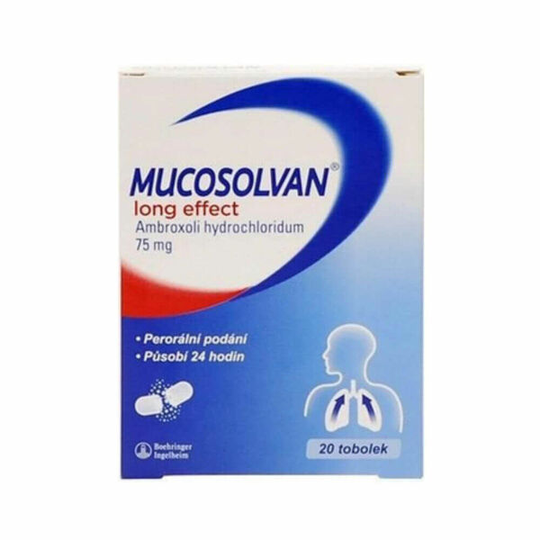 MUCOSOLVAN Long Effect 75mg 20 tobolek porovnat ceny