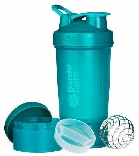 Blender Bottle  Šejkr ProStak se zásobníkem 650ml tyrkysový porovnat ceny