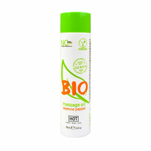 Hot Masážní olej Bio Massage Oil Cayenne Pepper 100ml porovnat ceny