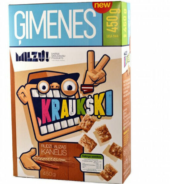 Milzu! Cereální obdélníčky s kakaem 450g porovnat ceny