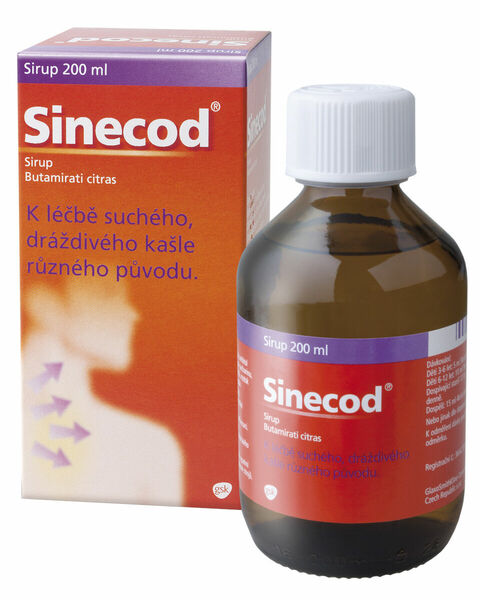 Sinecod 1,5mg sirup 200ml/300mg porovnat ceny