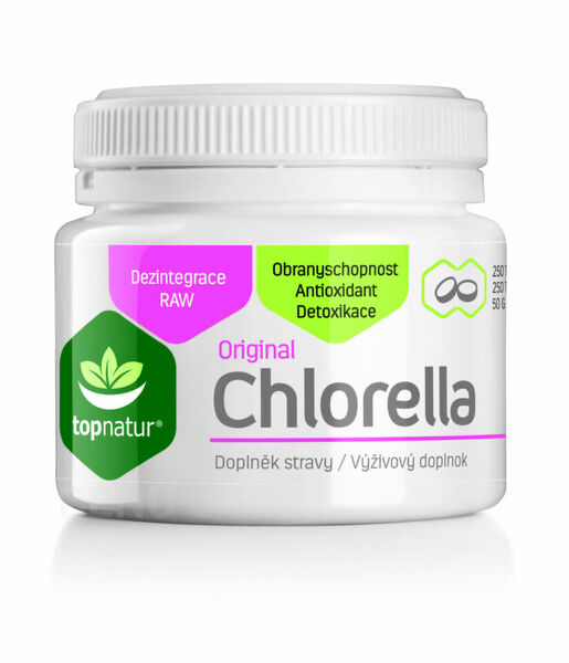 Topnatur Chlorella 200mg 250 tablet porovnat ceny