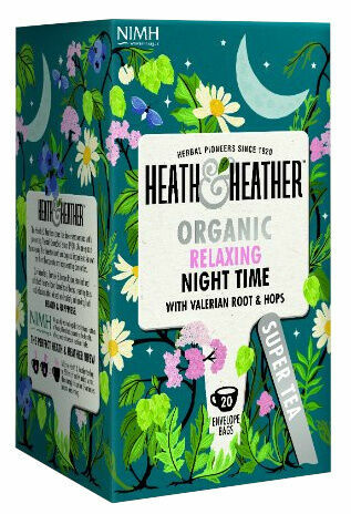 Čaj Heath Heather BIO Noční Kozlík lékařský & Chmel 20 sáčků porovnat ceny