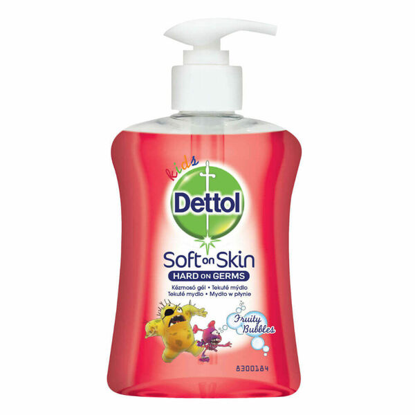 DETTOL Kids Tekuté mýdlo Ovocné bubliny (250ml) porovnat ceny