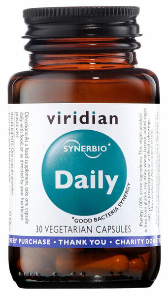 Viridian Synerbio Daily směs probiotik a prebiotik 30 kapslí porovnat ceny