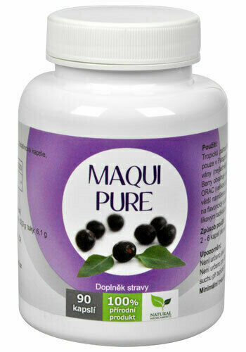 Natural Medicaments Maqui Pure 90 kapslí porovnat ceny