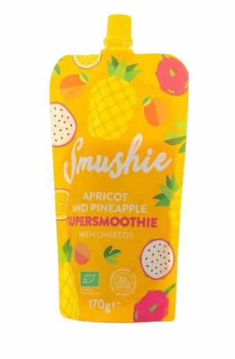 Salvest Smushie BIO Ovocné smoothie s meruňkou, ananasem a lněnými semínky 170g porovnat ceny