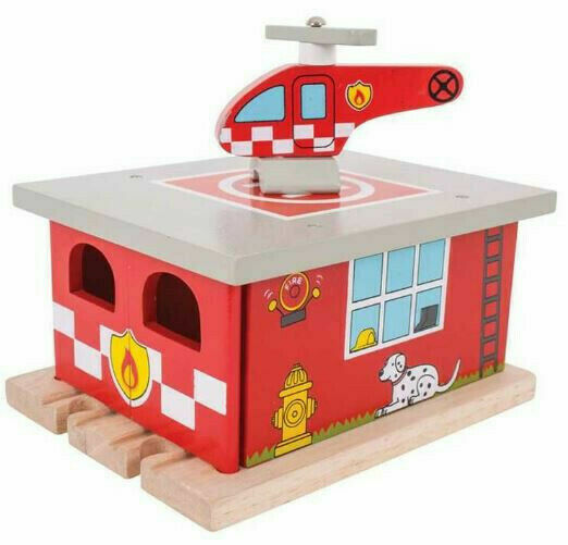 Bigjigs Rail Depo hasičská stanice porovnat ceny