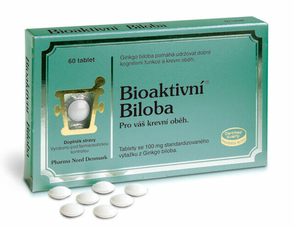 Bioaktivní Biloba 60 kapslí porovnat ceny