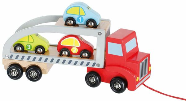 Jouéco  Dřevěný transportér s autíčky 18m+ porovnat ceny