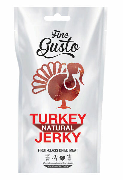 Fine Gusto Krůtí Jerky Natural 100g porovnat ceny