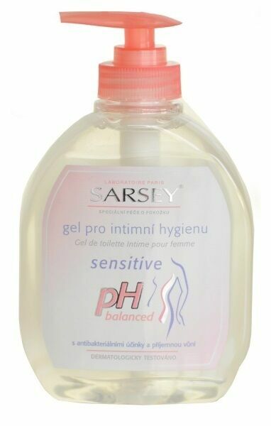Sarsey Gel pro intimní hygienu sensitiv 300ml porovnat ceny